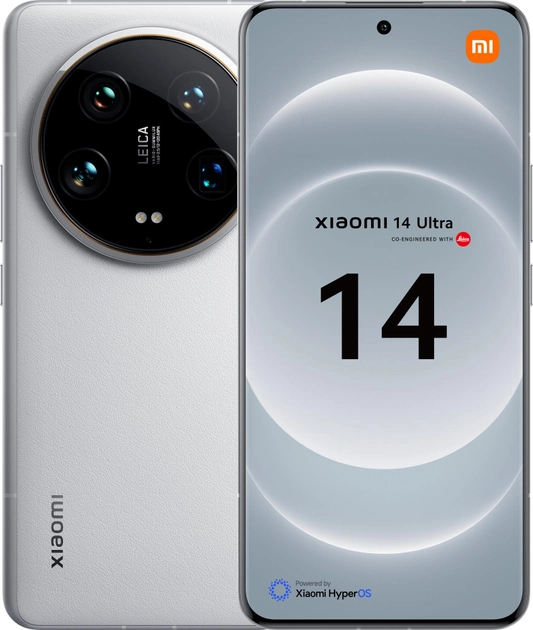 Smartfon Xiaomi 14 Ultra 5G 16/512GB Biały (6941812773406) - obraz 1