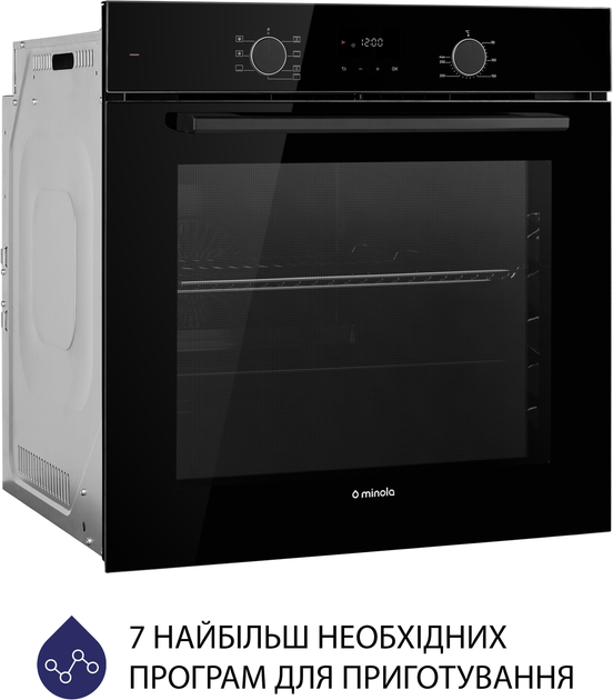 Духова шафа електрична Minola EOD 675 BL - зображення 3