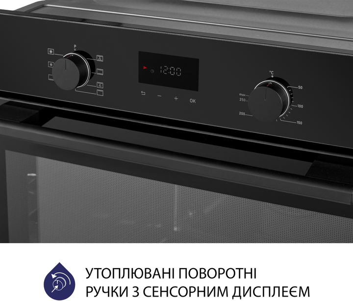 Духова шафа електрична Minola EOD 675 BL - зображення 5