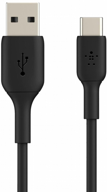 Kabel Logilink USB Type-A - USB Type-C 1 m Black (4052792052848) - obraz 1