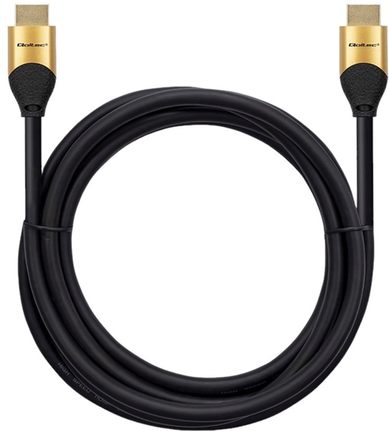 Kabel Qoltec HDMI v2.1 5 m Black (5901878503578) - obraz 2