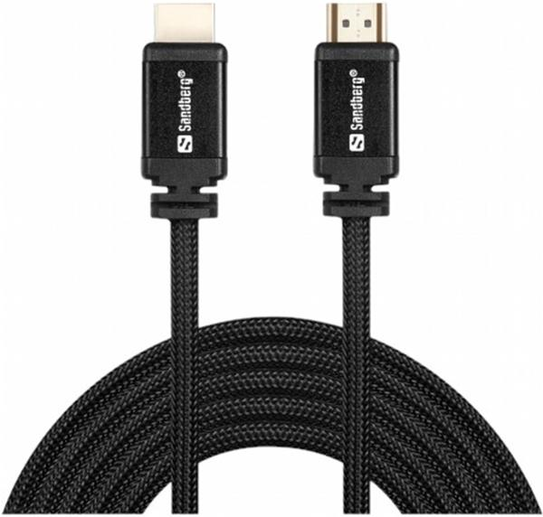 Kabel Sandberg HDMI - HDMI 10 m Black (5705730509018) - obraz 1