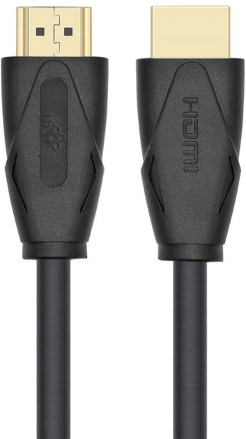 Kabel TB Print HDMI - HDMI 10 m Black (AKTBXVH120G10MB) - obraz 1