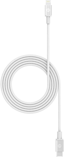 Kabel Mophie USB Type-A - Apple Lightning 1.8 m White (409903199) - obraz 1