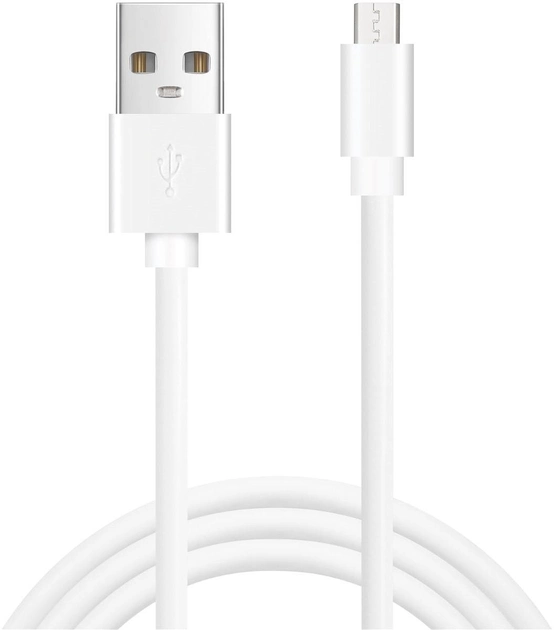 Кабель Sandberg USB Type-A - micro-USB 1 м White (5705730340338) - зображення 1