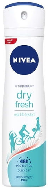 Antyperspirant NIVEA Dry Fresh w sprayu 150 ml (5900017061443) - obraz 1