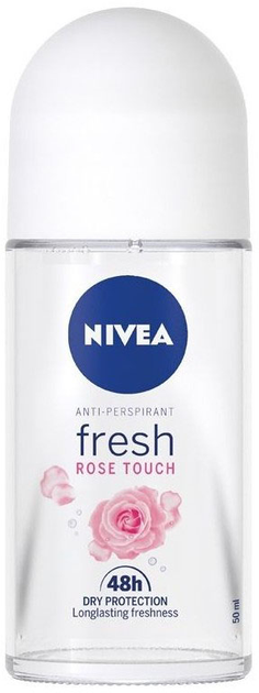 Антиперспірант NIVEA Rose Touch fresh кульковий 48 годин 50 мл (42419662) - зображення 1