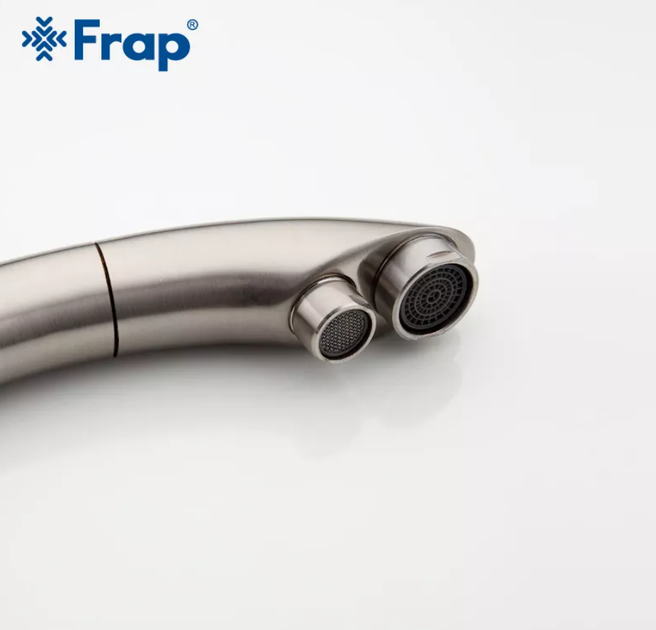 Смеситель для кухни с подключением к фильтру Frap F4399-5, сатин - изображение 3