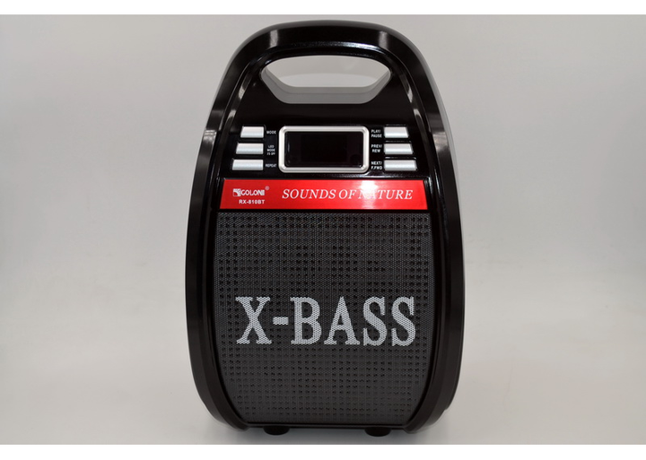 Акустическая система Golon RX-810 с функцией Bluetooth и AUX портом колонка + усилитель с микрофоном Чёрная (10112) - изображение 2