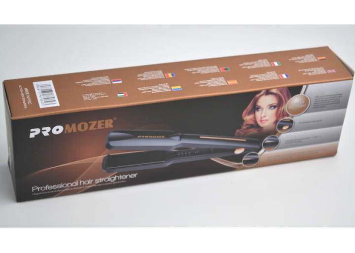 Плойка для волосся ProMozer MZ-7082A для гофре з вибором температури 45 Вт Чорна (11955) - зображення 8