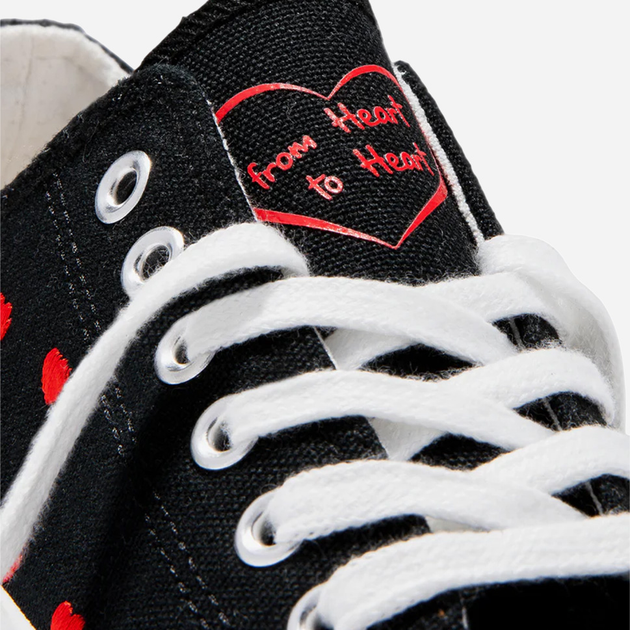 Trampki damskie na platformie D.Franklin One Way Low From Heart DFSH389012-BLAC 37 (6US/4UK) 24 cm Czarne (8445333391449) - obraz 5