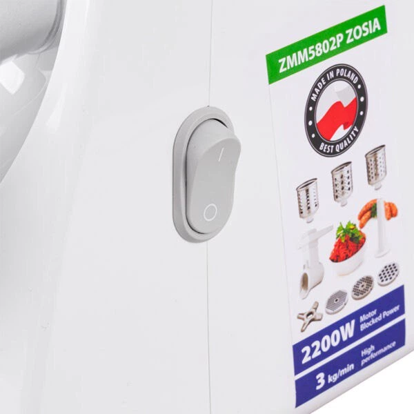 М'ясорубка Zelmer ZMM5801P 280167 - зображення 9