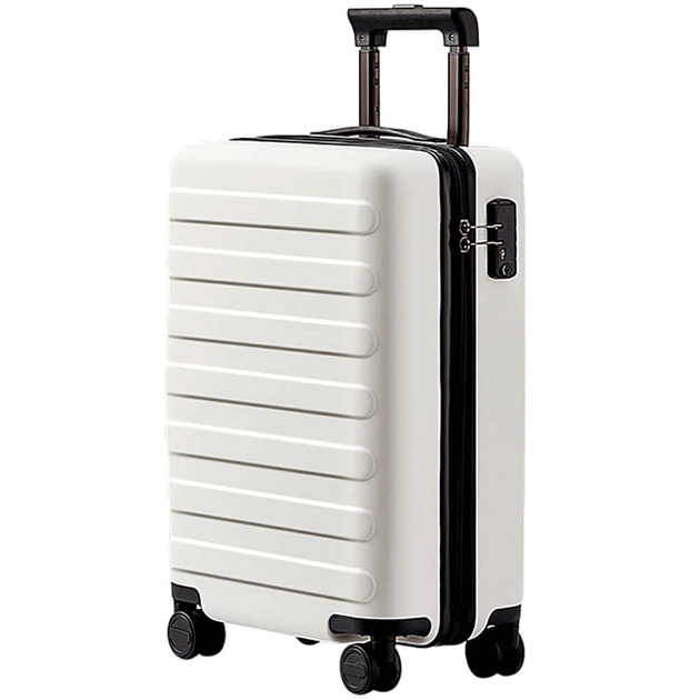 Чемодан на 4-х колесах Xiaomi Ninetygo Business Travel Luggage 24" 65 л Белый (6941413216753) - изображение 2