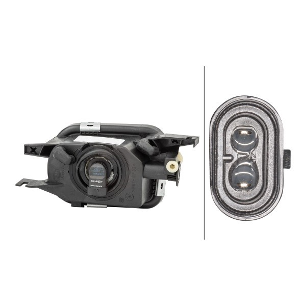 Фара противотуманная левая BEHR/HELLA MERCEDES-BENZ C-Class (C215, W203, S203) с лампой, 00-07, A2038201156, 2038201156 (1na007976111) - изображение 2