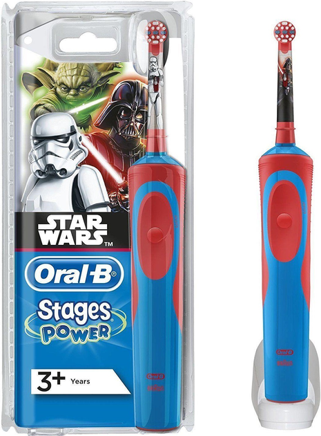 Elektryczna szczoteczka do zębów Oral-B Kids Stages Power Star Wars (4210201160922) - obraz 1