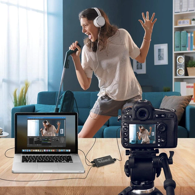 ​Карта видеозахвата Sanyipace Z34 4K HDMI в Type-C USB 3.0 - изображение 5