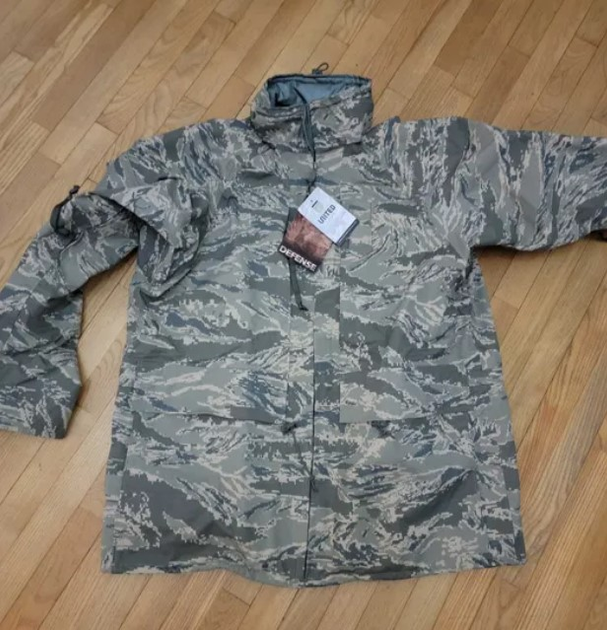 Тактическая куртка парка армии США Valley Apparel APECS Gore-Tex водонепроницаемая размер Large Regular Мультикам - изображение 2