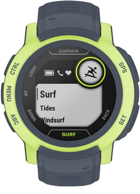 Спортивний годинник Garmin Instinct 2 Surf Edition – Mavericks (010-02626-02) - зображення 2