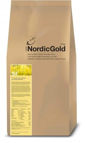 Karma sucha dla psów dorosłych UniQ Nordic Gold Sif 3 kg (5707179450036) - obraz 1