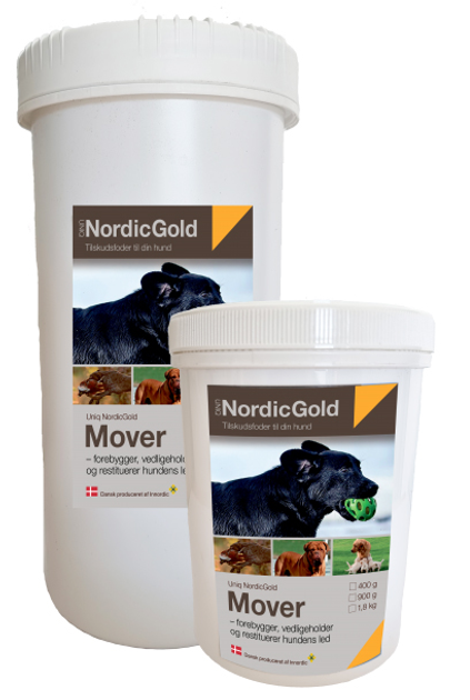 Karma sucha dla psów dorosłych UniQ Nordic Gold Mover 1.8 kg (5707179020062) - obraz 1
