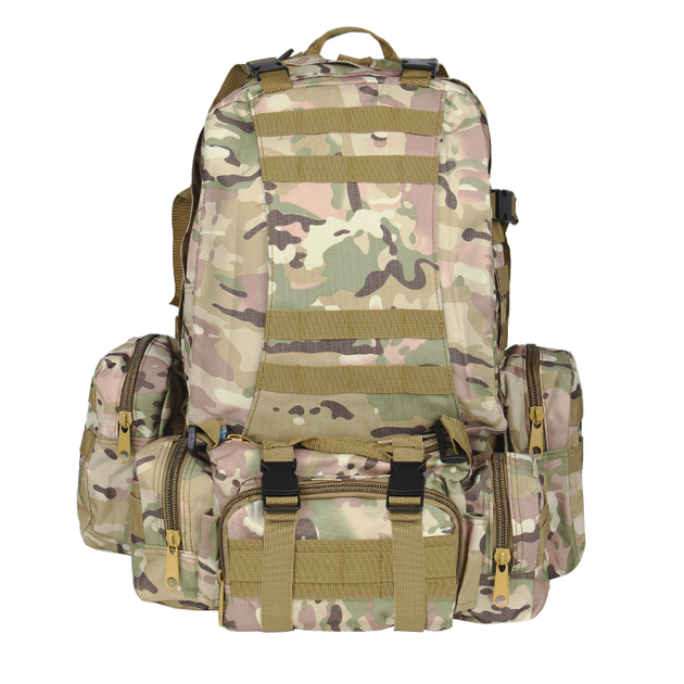 Тактичний рюкзак сумка outdoor cp camouflage b08 aokali 75l +3 - зображення 2