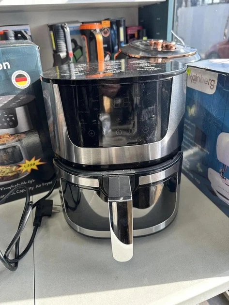 Фритюрница Rainberg RB-2268 безмасляная 8 л 4200 Вт - изображение 2