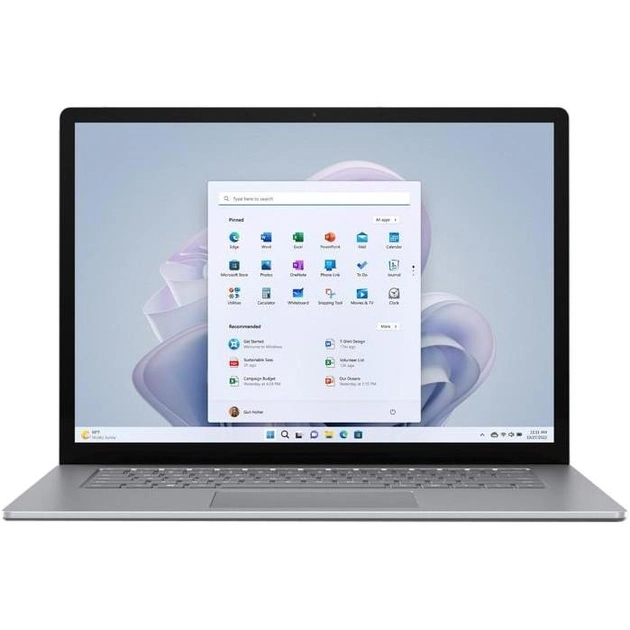 Ноутбук Microsoft Surface Laptop 5 15 Platinum (RIP-00001) - Фото 1 Ноутбук Microsoft Surface Laptop 5 15 Platinum (RIP-00001) - изображение 1