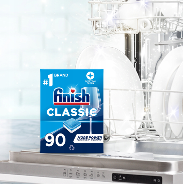 Средство Finish Classic 90 капсул для посудомоечных машин - изображение 6