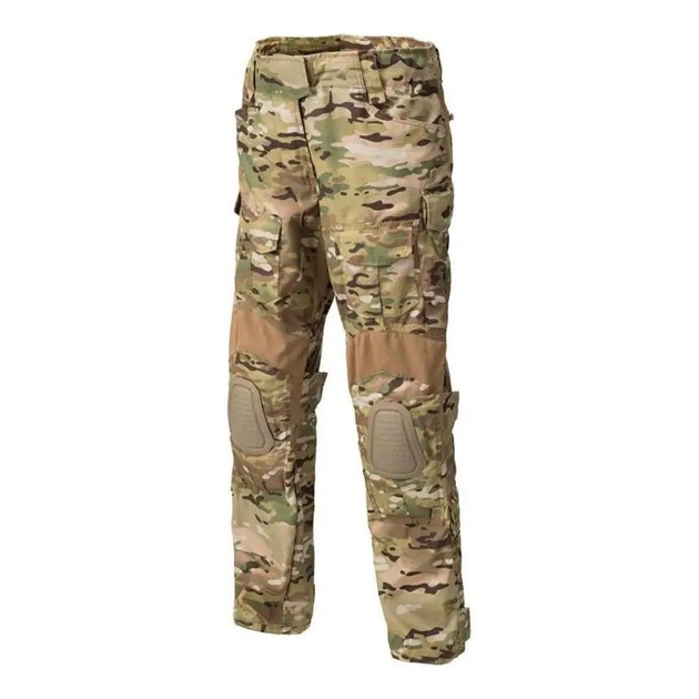 Тактичні штани (штани) з наколінниками Gladio Defcon 5 (поліестер Rip-Stop) Мультикам - зображення 1