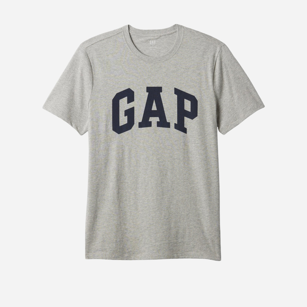 T-shirt męski bawełniany długi GAP 856659-00 L Szary (1200132219465) - obraz 4
