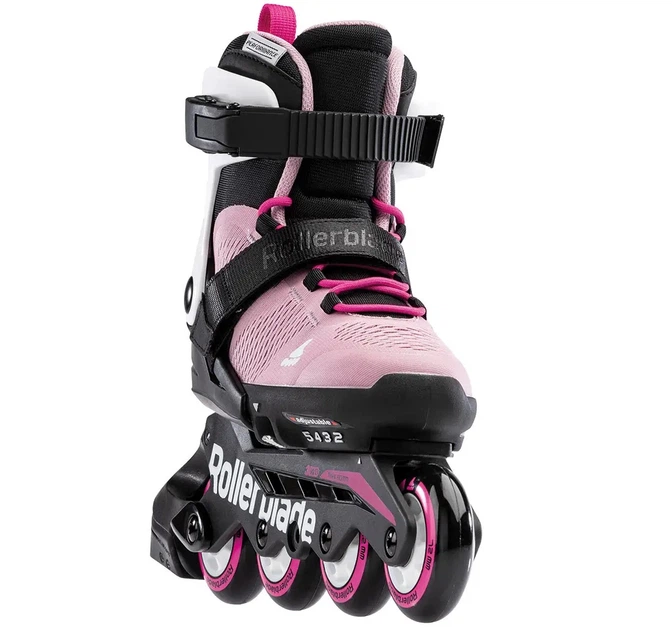 Ролики детские Rollerblade Microblade 33-36,5 Білий-Рожевий - изображение 2