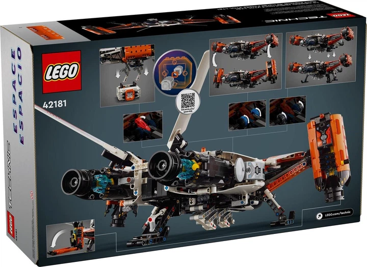 Конструктор Lego Technic Грузовой космический корабль VTOL LT81