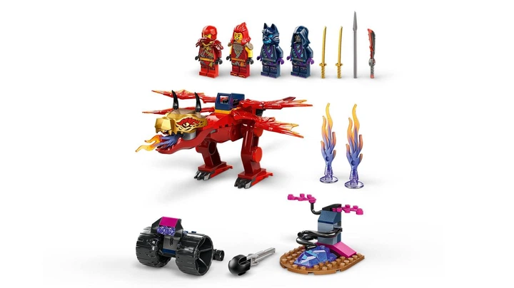 Конструктор Lego Ninjago Битва дракона источника Кая 71815