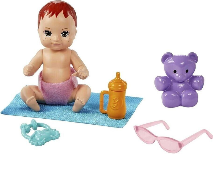 Lalka Barbie Skipper Opiekunka z wózkiem i bobasem (0887961961928) - obraz 3