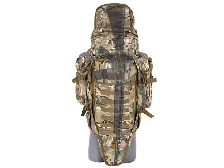 Снайперський рюкзак для зброї 8Fields 40 л мультикам АК АР М4 М16 - зображення 1