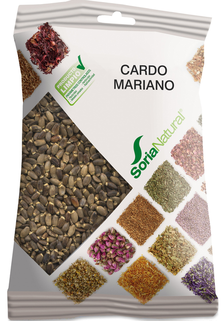 Herbata Soria Natural Cardo Mariano Semillas 75 g (8422947020552) - obraz 1