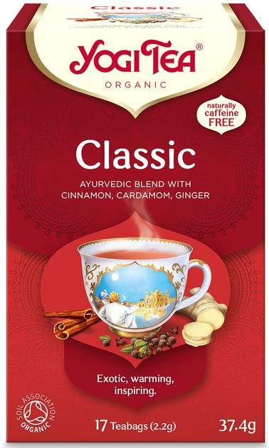 Herbata Yogi Tea Classic 17 torebek (4012824400047) - obraz 1