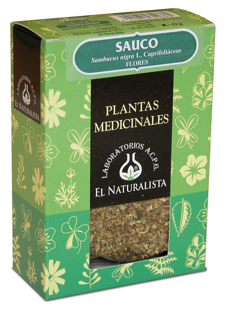 Herbata El Naturalista Sauco Flor 40 g (8410914310362) - obraz 1