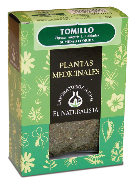 Herbata El Naturalista Tomillo 50 g (8410914310416) - obraz 1