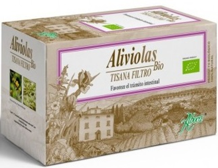 Чай Aboca Aliviolas Tisana Bio 20 пакетиків (8032472008293) - зображення 1