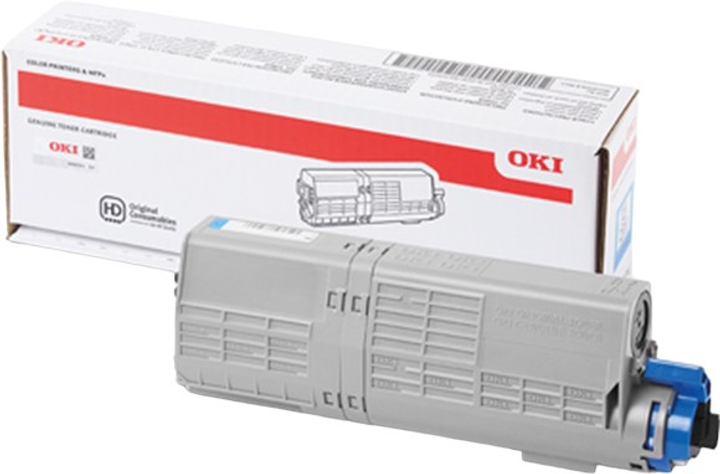 Toner Oki C532dn Cyan (46490403) - obraz 1