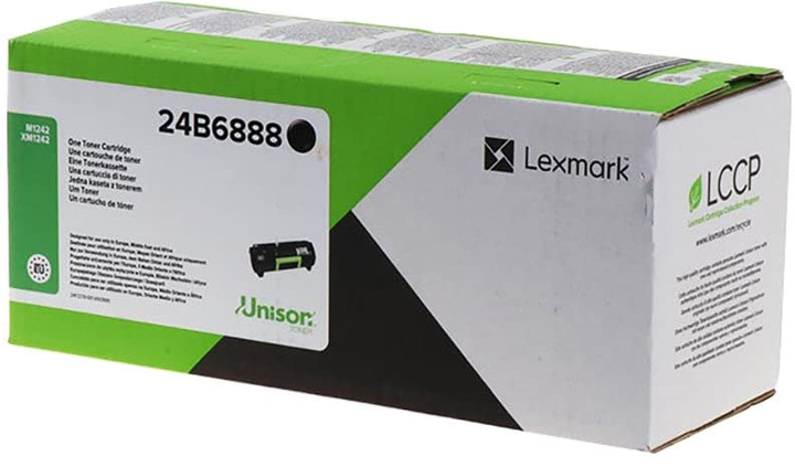 Тонер-картридж Lexmark XM1242 Black (24B6888) - зображення 1