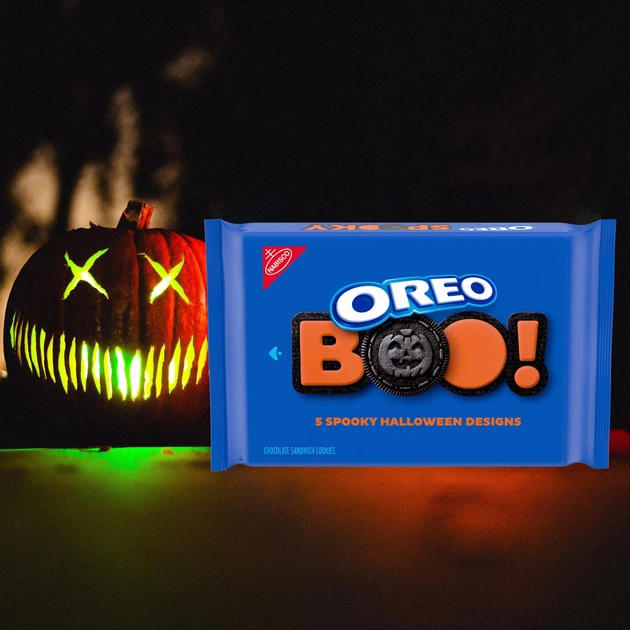Печенье на Хэллоуин Oreo Boo Halloween Orange Creme 566г - изображение 5
