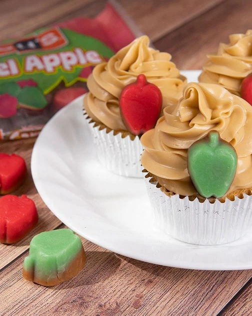 Цукерки Карамельне Яблуко Brach's Caramel Apple Mellowcreme 255г - Фото 3 Цукерки Карамельне Яблуко Brach's Caramel Apple Mellowcreme 255г - зображення 3