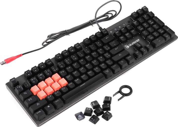 Клавіатура дротова Bloody B760 Green Sw Black (4711421953108