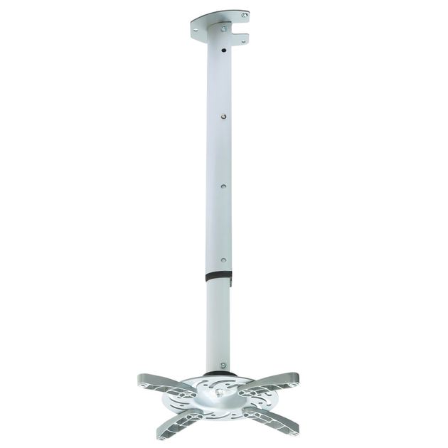 Uchwyt do projektorów Techly 15 kg 60-102 cm Srebrny (8057685301566) - obraz 3