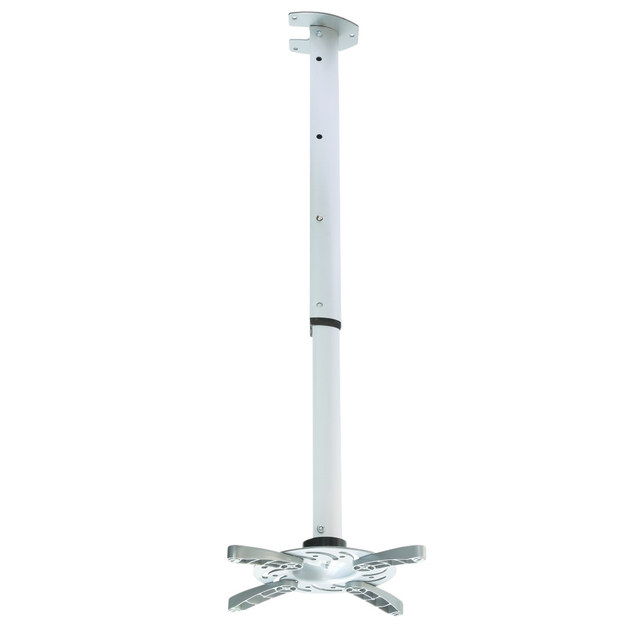 Uchwyt do projektorów Techly 15 kg 60-102 cm Srebrny (8057685301566) - obraz 4
