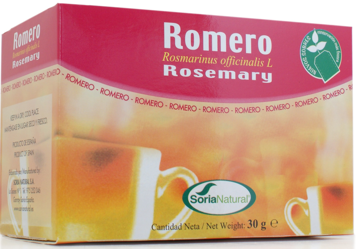 Чай Soria Natural Romero 20 пакетиков (8422947030711) - изображение 1
