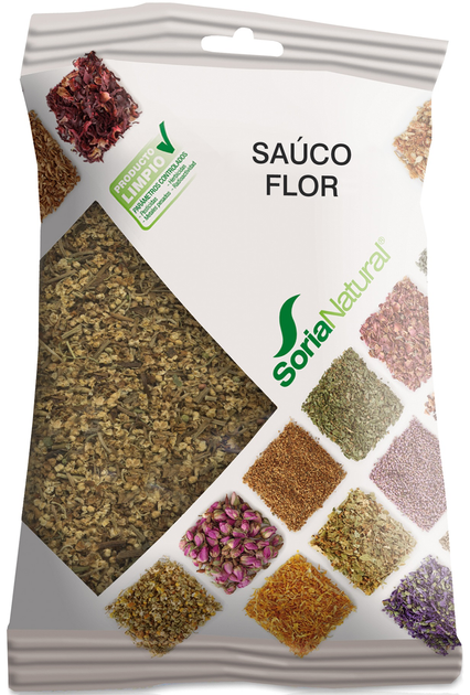 Чай Soria Natural Sauco Flor 40 г (8422947021832) - изображение 1