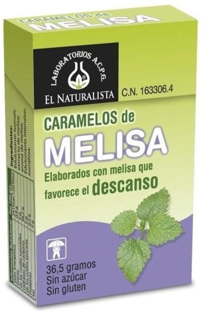 Чай El Naturalista Caramelos Melisa Stevia 36.5 г (8410914320712) - изображение 1